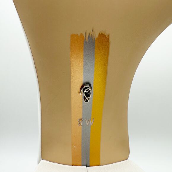 Sam Edelman Womens Daniella Heel US 8 Wide EU 38.5 White Leather NIB - Picture 12 of 12